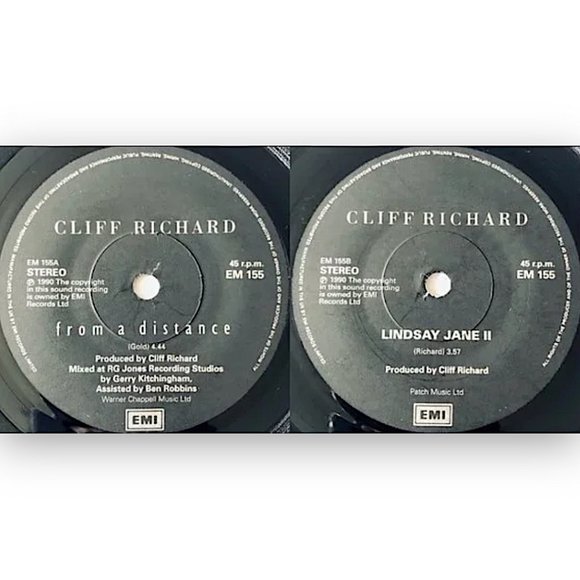 6 CLIFF RICHARD 7” RECORD SET ~ UK 1st EDITIONS 28-33 YRS OLD! RARE VINTAGE - Picture 4 of 8